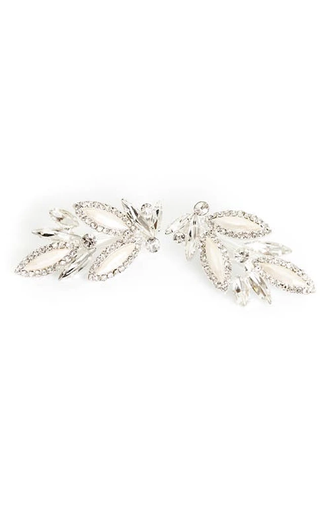 Brides & Hairpins Catalina Set of 2 Hair Clips in Silver at Nordstrom