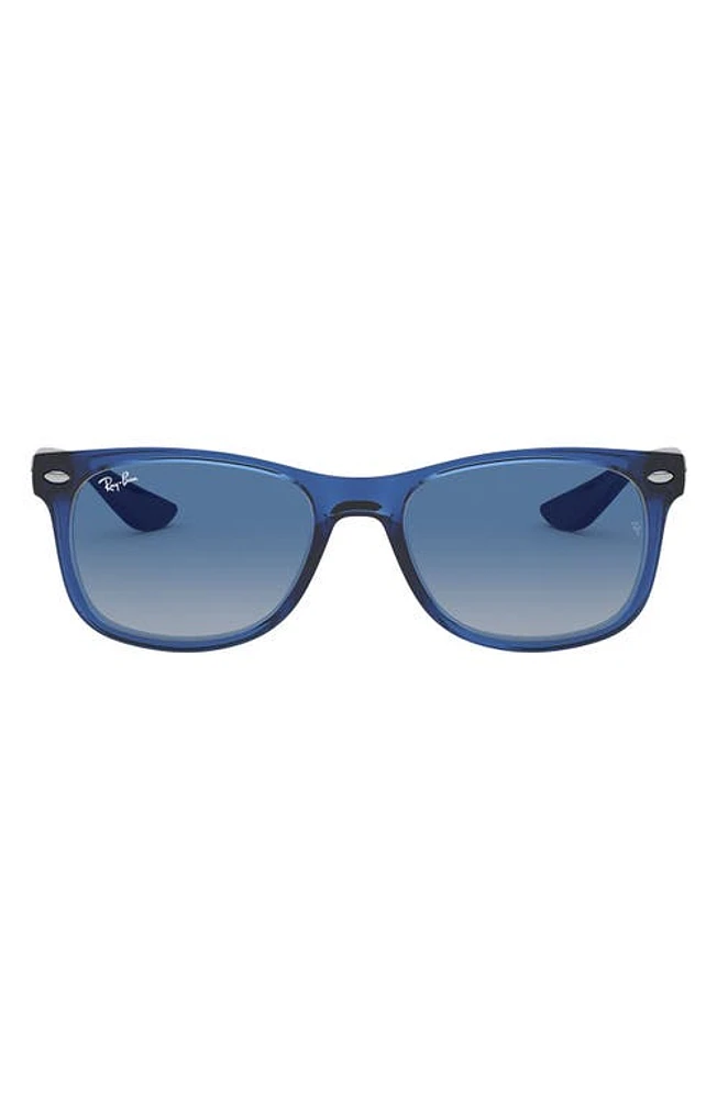 Ray-Ban Junior 48mm Wayfarer Sunglasses in Trans Blu at Nordstrom