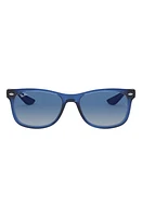 Ray-Ban Junior 48mm Wayfarer Sunglasses in Trans Blu at Nordstrom