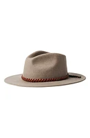 Brixton Messer Western Fedora Heather Natural at Nordstrom,