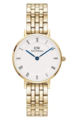 Daniel Wellington Petite Bracelet Watch, 28mm in Gold at Nordstrom