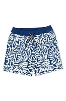 Feather 4 Arrow Kelp Swim Trunks Navy at Nordstrom,