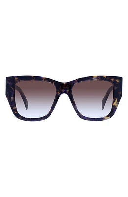 AIRE Pallas 52mm Cat Eye Sunglasses in Navy Galaxy Tort at Nordstrom