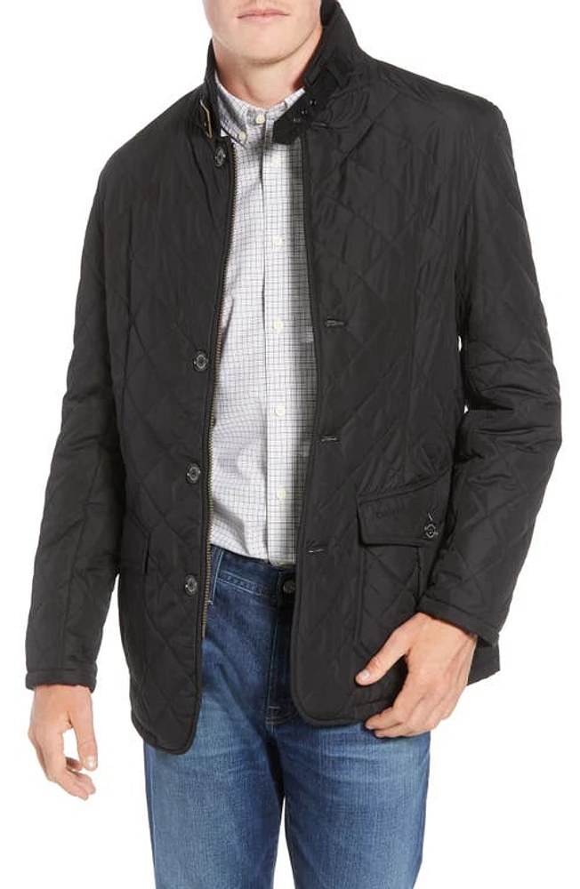 Barbour Lutz Quilted Jacket in Black at Nordstrom, Size Medium