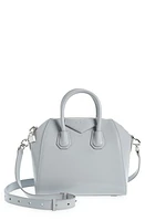 Givenchy Mini Antigona Leather Satchel in Light Grey at Nordstrom