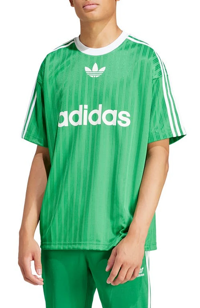 adidas Originals Adicolor Logo Graphic T-Shirt Green/White at Nordstrom,