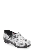 Sanita Inkwell Print Clog Black at Nordstrom,