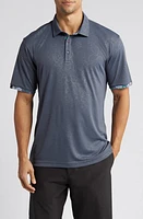 Swannies Lingmerth Floral Golf Polo in Graphite at Nordstrom, Size Medium