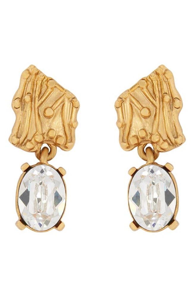 Oscar de la Renta Crystal Drop Earrings at Nordstrom