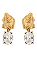 Oscar de la Renta Crystal Drop Earrings at Nordstrom