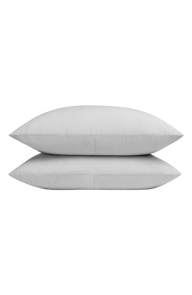 Parachute Set of 2 Brushed Cotton Pillowcases in Mist at Nordstrom