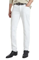 John Varvatos J702 Deacon Slim Fit Jeans White at Nordstrom,