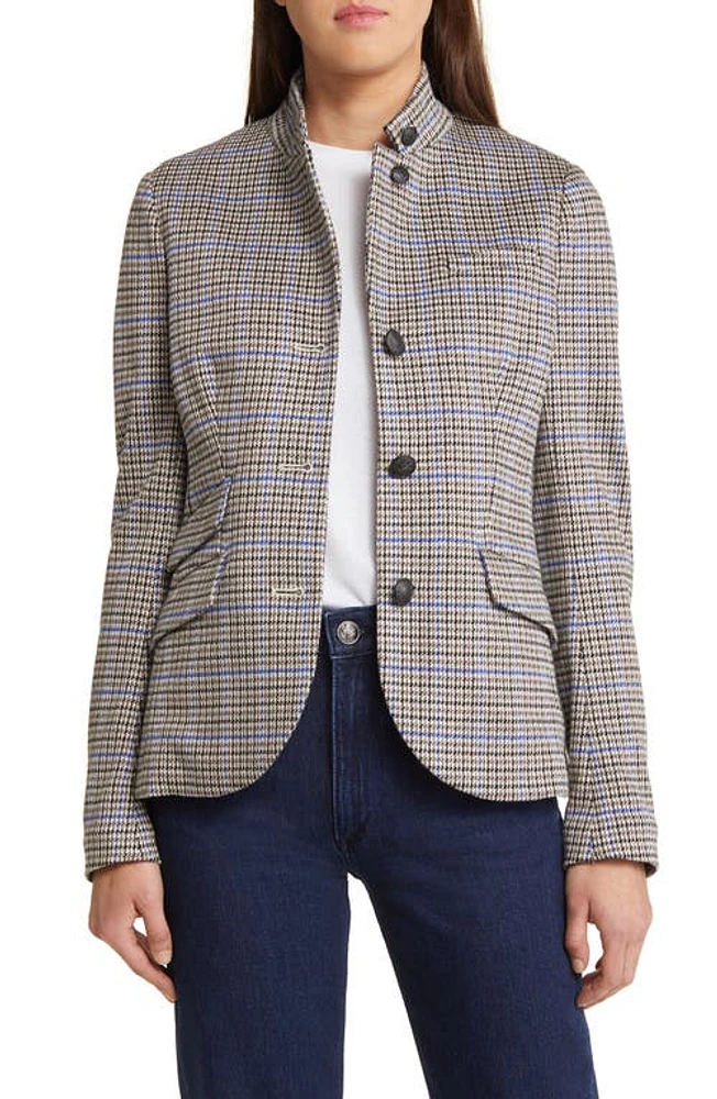 rag & bone Slade Plaid Blazer Blue at Nordstrom,