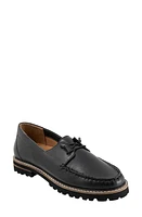 Trotters Farah Boat Shoe Black at Nordstrom,