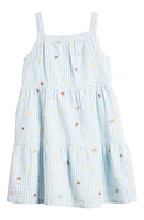 Tucker + Tate Kids' Tiered Sundress Blue Falls at Nordstrom,