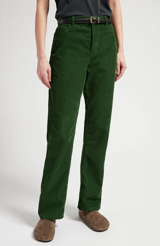 The Row Dan Cotton Corduroy Flare Pants at Nordstrom,