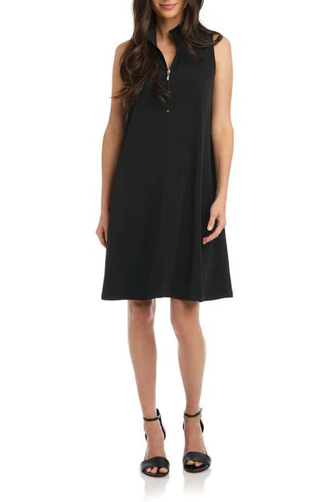 Karen Kane Travel Half Zip Shift Dress at Nordstrom,