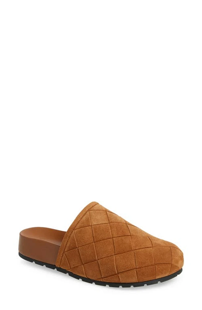 Bottega Veneta Reggie Intrecciato Mule Caramel at Nordstrom,