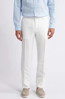 Nordstrom Trim Fit Linen Trousers at Nordstrom,