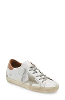 Golden Goose Super-Star Low Top Sneaker in White/Ice/Brown at Nordstrom, Size 10Us