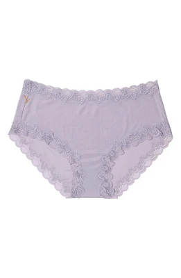 Uwila Warrior Soft Silk Lace Trim Briefs Nirvana at Nordstrom,