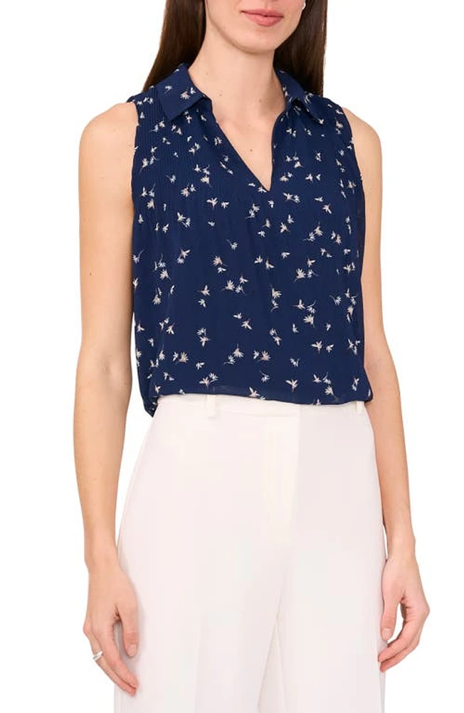 halogen(r) Released Pleat Sleeveless Top at Nordstrom,