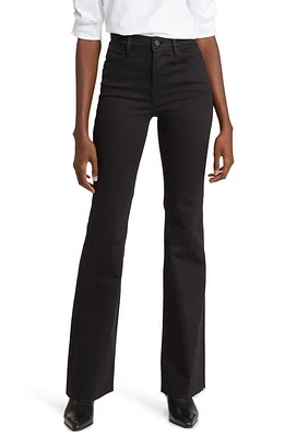 FRAME Le Easy Flare Jeans Blackfinn at Nordstrom,