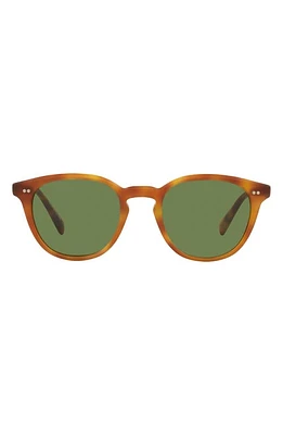 Oliver Peoples Desmon 50mm Phantos Sunglasses in Lt Brown at Nordstrom