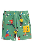 Rock Your Baby Kids' Football Players Sweat Shorts Green at Nordstrom,