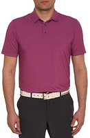 Robert Graham Alastor Microdot Bird's Eye Golf Polo Berry at Nordstrom,