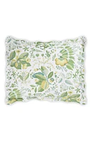 Matouk Pomegranate Pillow Sham in Citrus at Nordstrom