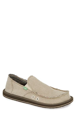 Sanuk Hemp Slip-On Natural Beige at Nordstrom,