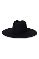 Brixton Primrose Wool Felt Fedora Black at Nordstrom,