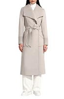 SENTALER Shawl Collar Alpaca & Wool Blend Longline Coat in Bleeker Beige at Nordstrom, Size Medium