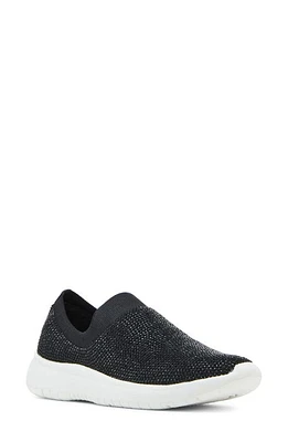 Blondo Karen Waterproof Knit Sneaker Black Stretch at Nordstrom,