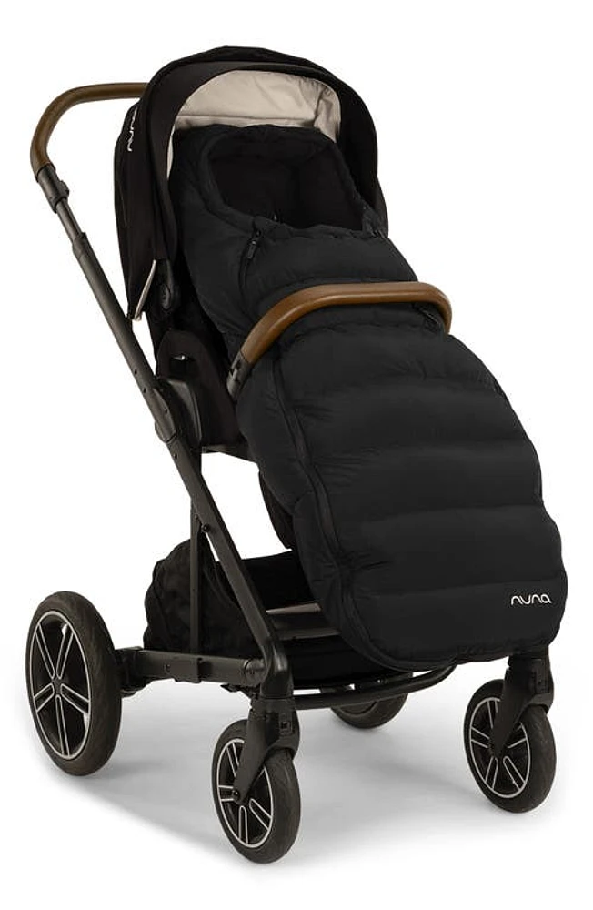 Nuna Winter Stroller Muff & Mitten Set in Caviar at Nordstrom