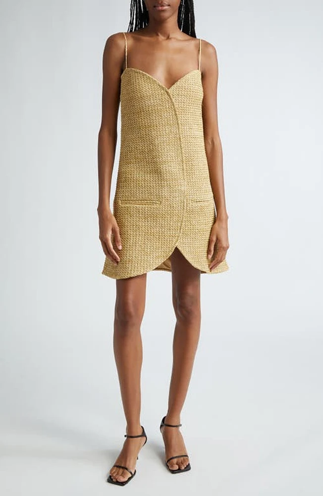 Courrèges Ellipse Minidress Sand at Nordstrom, Us