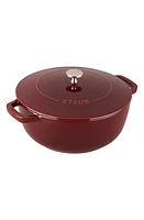 Staub 3.75-Quart Enameled Cast Iron French Oven in Grenadine at Nordstrom