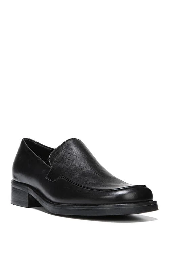 Franco Sarto Bocca Leather Loafer - Multiple Widths Available Black at Nordstrom,