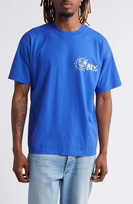 Obey Disorder Graphic T-Shirt Surf Blue at Nordstrom,