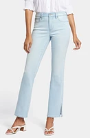 NYDJ Barbara Side Slit Bootcut Jeans Oceanfront at Nordstrom