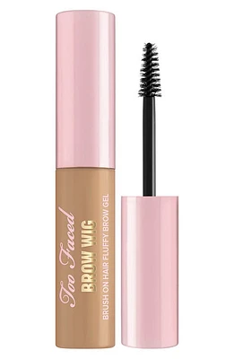 Too Faced Brow Wig Brush On Brow Gel in Natural Blonde at Nordstrom