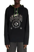 Givenchy Ultrafit Logo Graphic Hoodie Black Multi at Nordstrom,