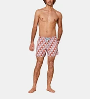 Vilebrequin Men's Valentine Stars Stretch Swim Trunks in Thalassa at Nordstrom