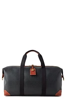 Mulberry Medium Clipper Faux Scotch Grain Duffle Bag in Black-Cognac at Nordstrom