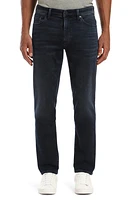 Mavi Jeans Zach Straight Fit Blue Black Athletic at Nordstrom, X 32