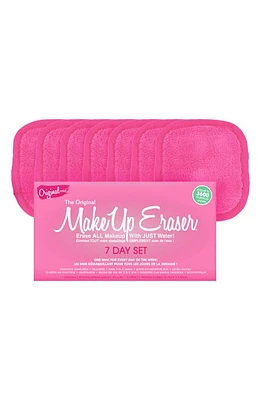 The Original MakeUp Eraser 7-Day MakeUp Eraser Set with Laundry Bag in Original Pink at Nordstrom