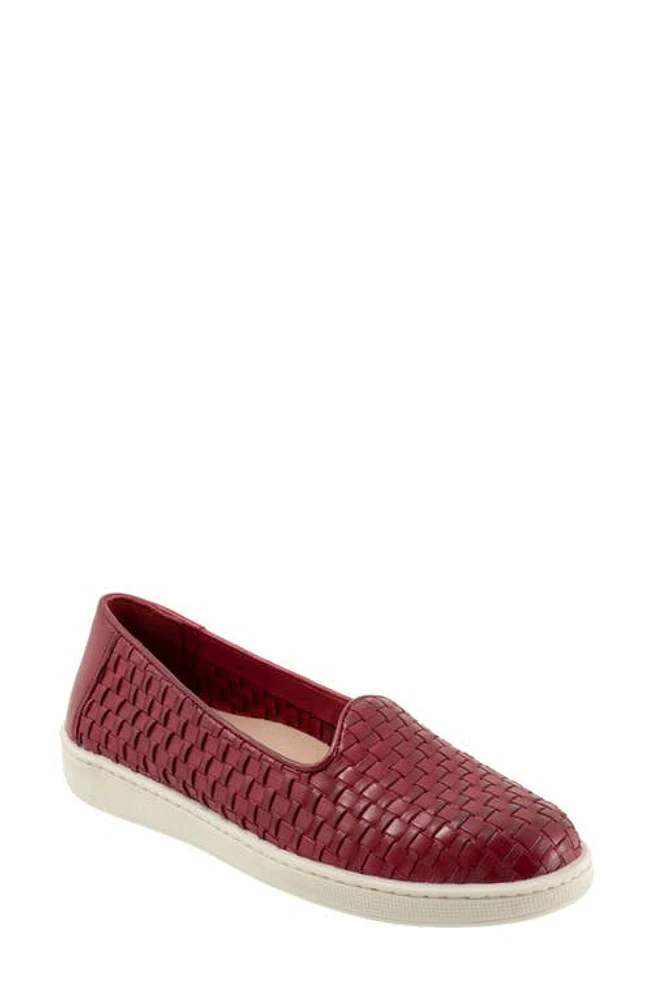 Trotters Adelina Woven Slip-On Shoe Sangria at Nordstrom,