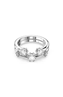 Swarovski Set of 2 Constella Rings in Silver at Nordstrom