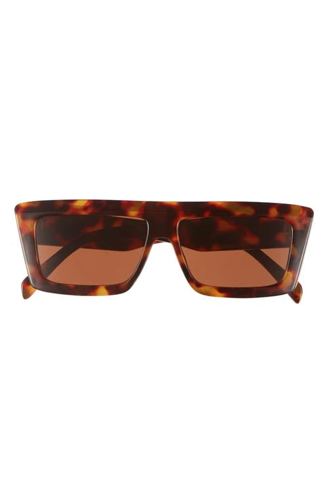 BP. Flat Top Square Sunglasses in Tortoise at Nordstrom